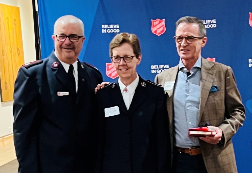 Salvos Honour Warren Ebert